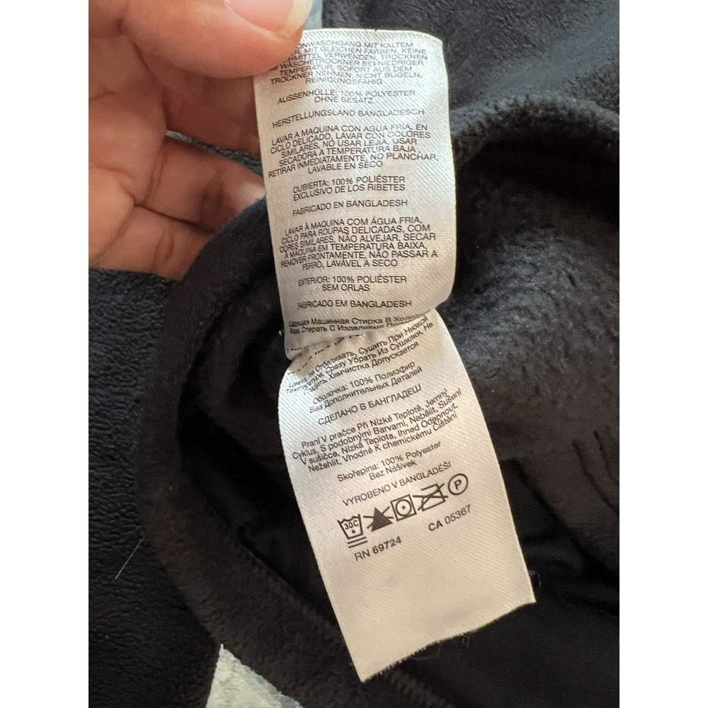Columbia Jacket Youth XL Black Full Zip Fleece Comfort - Picture 11 of 12